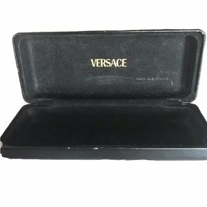 Versace Black Eyeglass Case